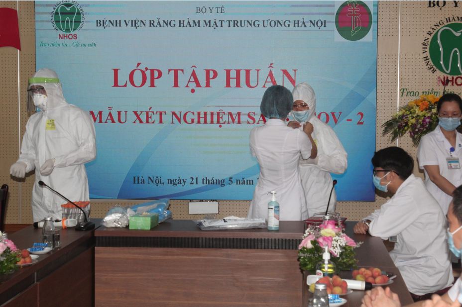 Bệnh viện Răng Hàm Mặt Trung ương Hà Nội Chung tay cùng cả nước đẩy lùi dịch bệnh